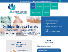 Tablet Screenshot of doctoredgarestrada.com